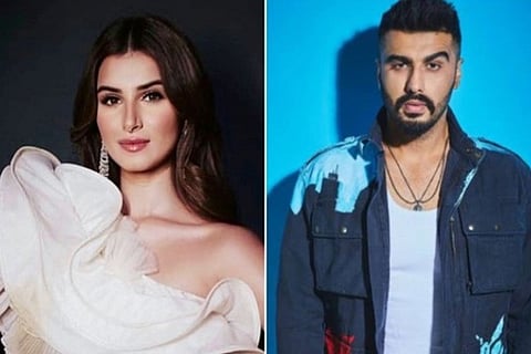 Tara Sutaria and Arjun Kapoor (Image Courtesy: ANI)