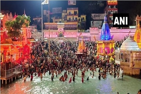 Kumbh 2021: All 13 Akharas Participated in Third 'Shahi Snan' in Haridwar First Time Since 1974