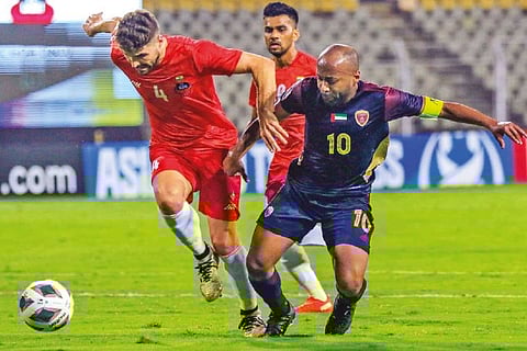 Action during the game between FC Goa and Al Wahda Photo: AFC CL