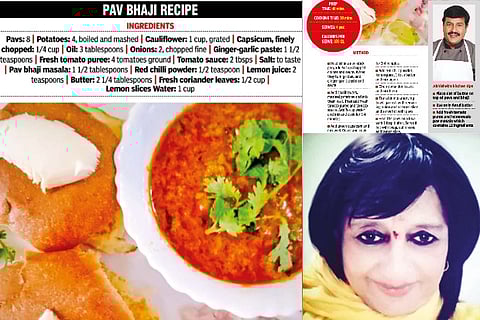 How to make Mumbai style pav bhaji