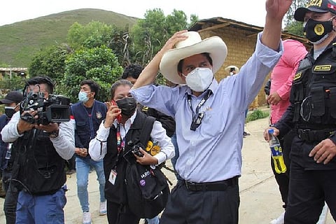 Peru socialist stretches lead in presidential race, poll shows