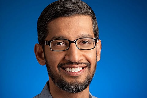 Google CEO Sundar Pichai (File photo)