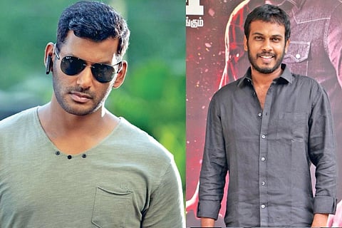 Vishal, Karthik Thangavel