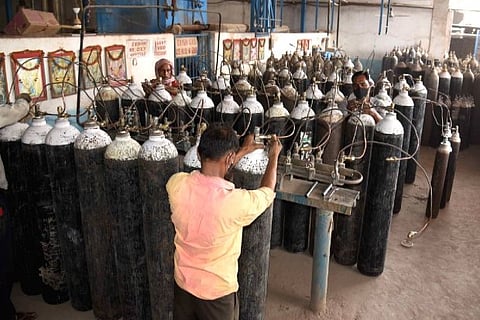 Largest O2 consignment reaches UP