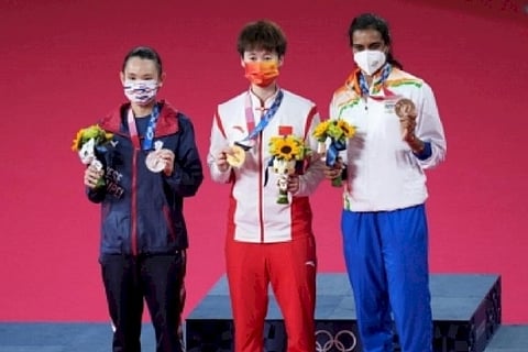 Chinese shuttler Chen Yufei wins Olympic women's singles gold