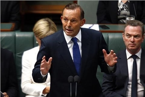 Source: Reuters;Former Australian Prime Minister Tony Abbott