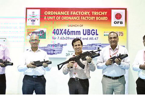 OFT launches indigenous under barrel grenade launcher for forces