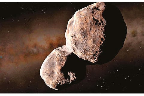 Mystery surrounds two red objects found in the asteroid belt