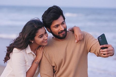 Priya Bhavanishankar and Harish in Oh Manapenne
