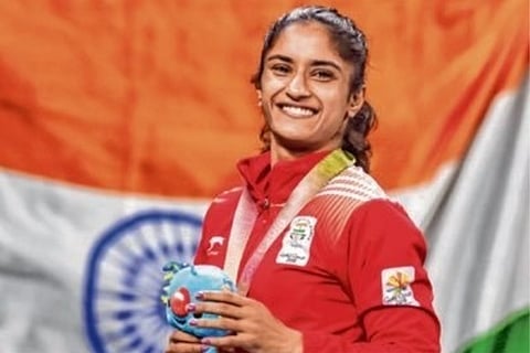 Indian wrestler Vinesh Phogat enters quarterfinals of Olympics