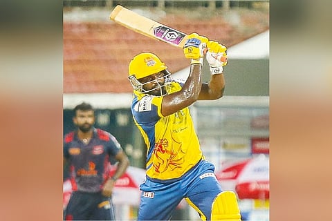 Man of the match R Vivek