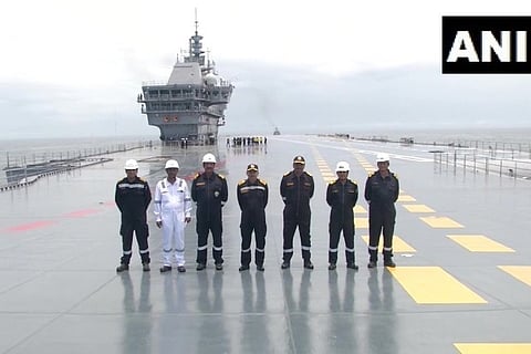 Source: Twitter (ANI); INS Vikrant