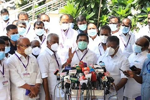 Source: Twitter; AIADMK members walks out ahead of budget presentation