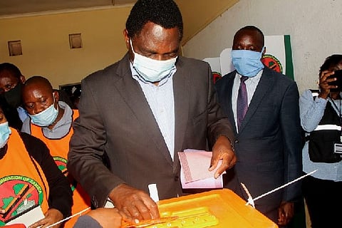 Zambian president declares general elections 'not free and fair'