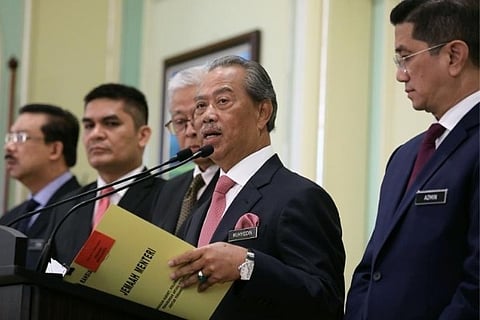 File photo: Reuters; Malaysian Prime Minister Muhyiddin Yassin