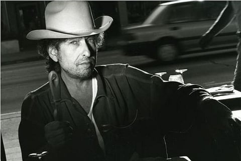 Photo taken from Bob Dylan's Instagram page