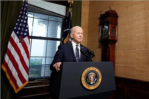 File photo: US President Joe Biden