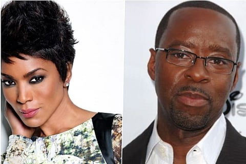 Angela Bassett (Right) Courtney B Vance (Left) Image Credit: Twitter