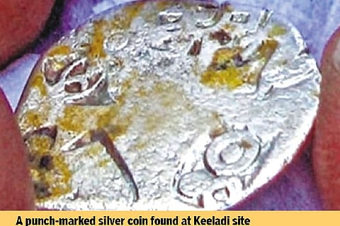 Silver coin shows economic activities in 3rd century BC