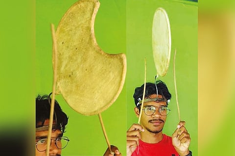 Sound Mani with (left) Chandra Pirai and Surya Pirai.