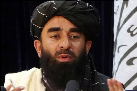 Taliban spokesman Zabihullah Mujahid