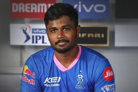 Wicket-keeper batter Sanju Samson(Image Courtesy: Twitter/@rajasthanroyals)