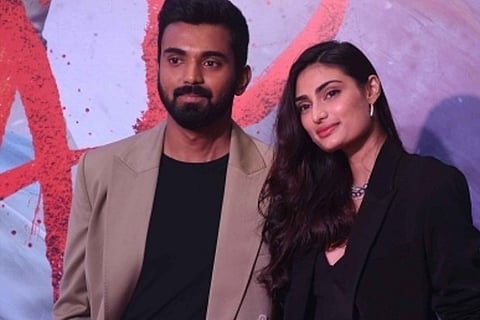 Indian Cricketer KL Rahul and Actress Athiya Shetty (Image Courtesy: IANS)