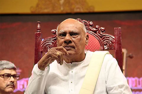 Former Tamil Nadu Governor K Rosaiah (File Photo)