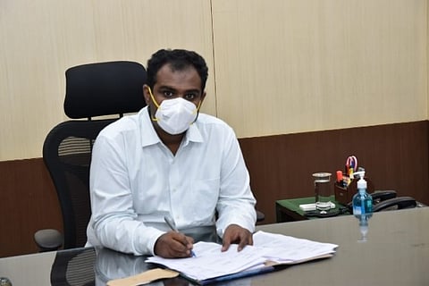 Madurai Dist. Collector Aneesh Sekhar
