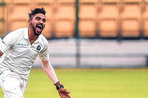 Mohammed Siraj. File photo
