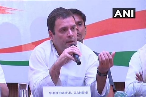 Congress Leader Rahul Gandhi (File Photo)