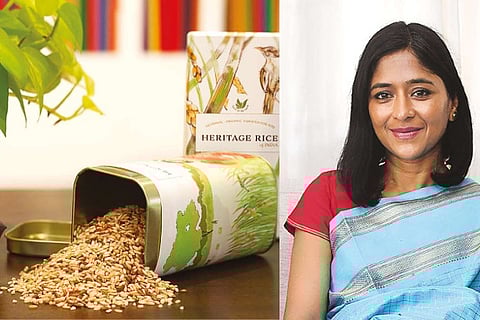 Rice boxes from Spirit of the Earth; Kanika Subbiah