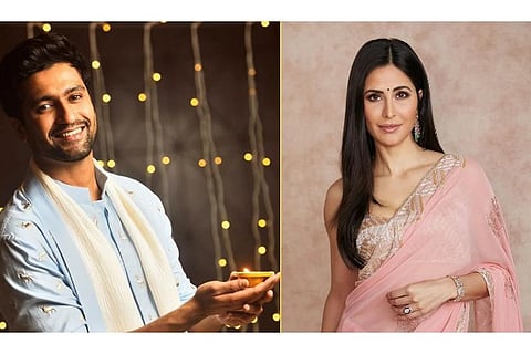 Vicky Kaushal and Katrina Kaif.