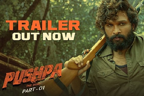 Poster of the film 'Pushpa: The Rise' (Source: @PushpaMovie/Twitter)