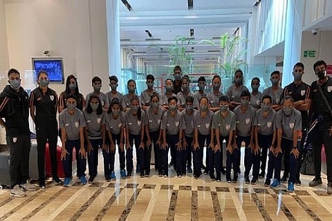 India U-19 women's team (Image Courtesy: Reuters)