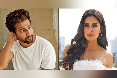 Vicky Kaushal; Katrina Kaif.