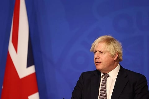 British Prime Minister Boris Johnson.