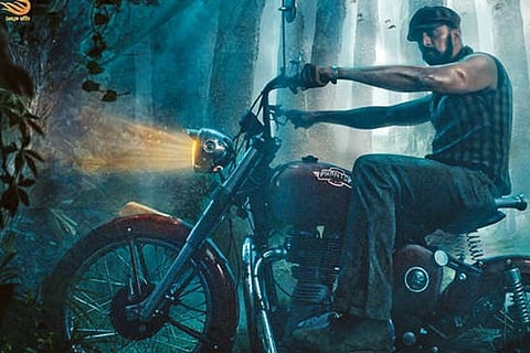 Kiccha Sudeepa in 'Vikrant Rona' Poster (Image credit: Twitter/@Vikrant Rona)