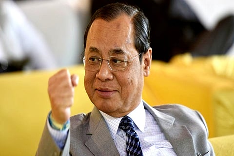 Former Chief Justice of India Ranjan Gogoi