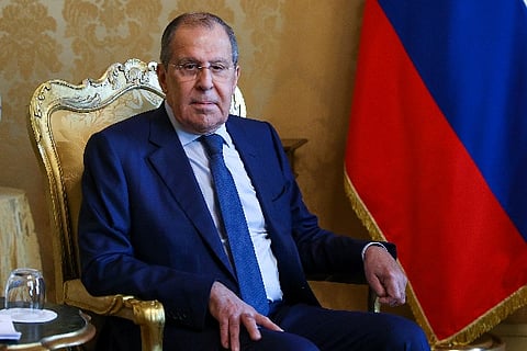 Russia's Foreign Ministry Sergei Lavrov