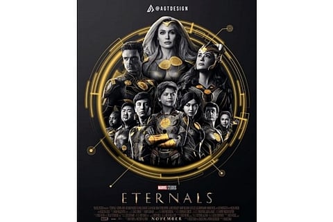 Eternals movie poster