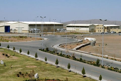 Natanz uranium enrichment facility.