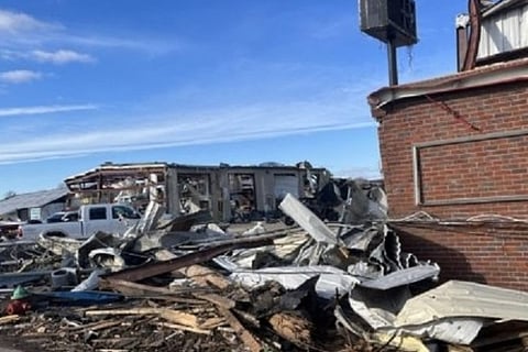 US Tornadoes hit a nursing home in Arkansas