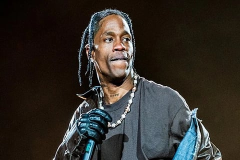 Rapper and songwriter Travis Scott (Image Courtesy: ANI)