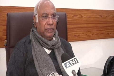 Leader of opposition Mallikarjun Kharge (Photo: ANI)