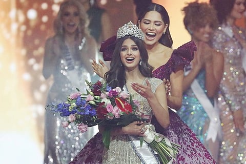 Miss Universe Harnaaz Sandhu (Image Courtesy: Twitter/ @MissUniverse)