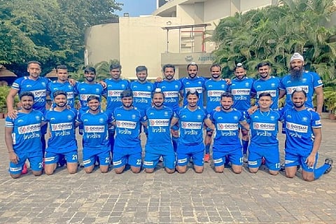 India men's hockey team (Image Courtesy: ANI)