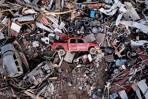 At least 64 people confirmed dead in Kentucky after barrage of tornadoes (Image Courtesy: Reuters)