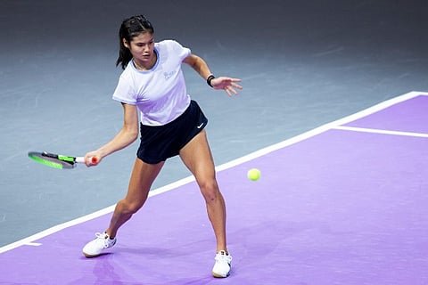 Tennis player Emma Raducanu (Image Courtesy: Reuters)