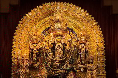 Durga puja (Image source: Twitter/UNESCO New Delhi)